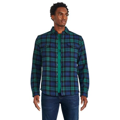 George Men's Twill Overshirt | Walmart Canada