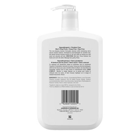 neutrogena foaming cleanser and makeup remover