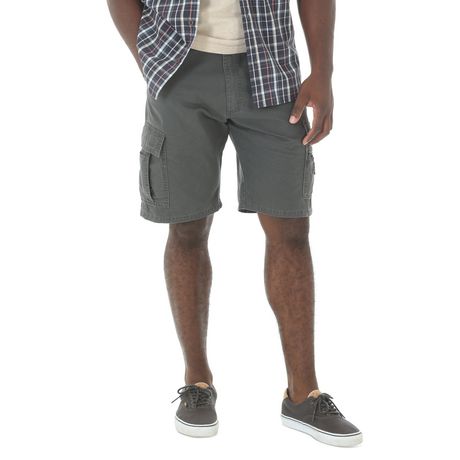 wrangler men's ripstop cargo shorts