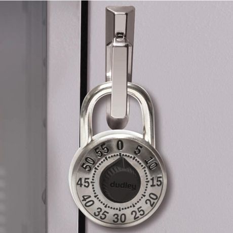 Dudley Dudley Combination Lock Grey 5-Pack 