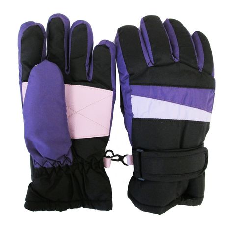 George Girls' Puffy Gloves | Walmart Canada