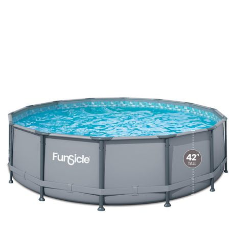 Funsicle 14 ft Oasis Pool, 14' x 42", with accessories & filter