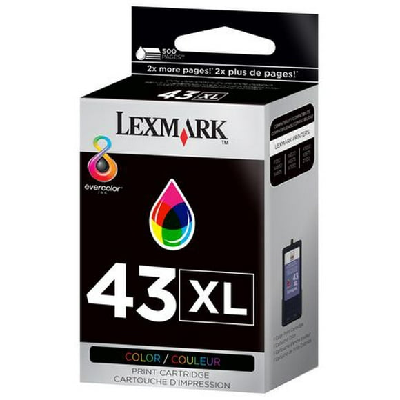 Lexmark #43XL High Yield Color Print Cartridge
