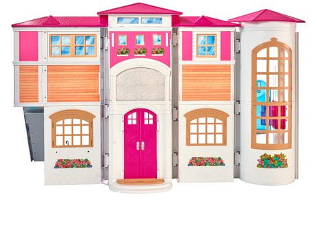 interactive barbie dream house