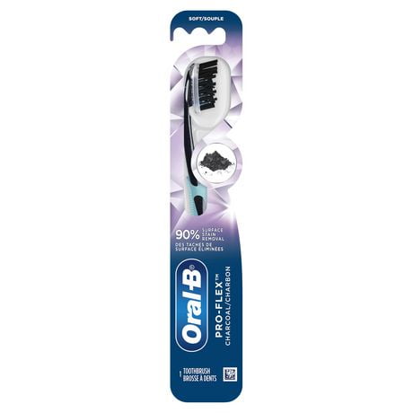 Oral-B Pro-Flex Charcoal Manual Toothbrush, Soft | Walmart Canada