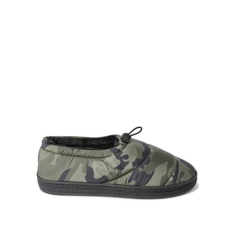 mens puffy slippers