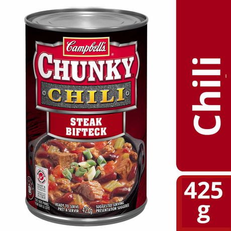 Campbell’s® Chunky® Steak Chili (425 G) | Walmart Canada