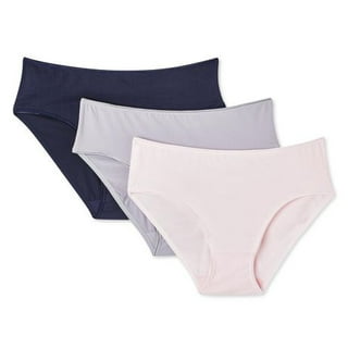 Pure Cotton White Color Wide Waistband Customize Logo Women Plain Panties -  China Underwear and Lingerie price