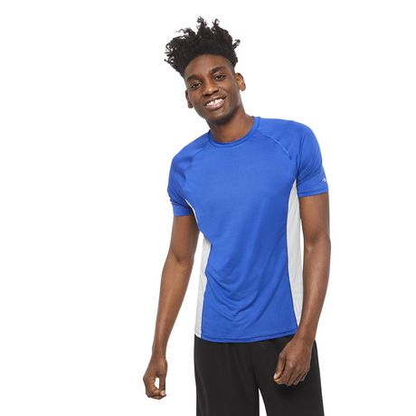 Athletic Works Men's Jacquard Blocked Tee | Walmart Canada