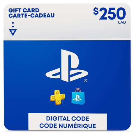 Sony Playstation $250 Carte Cadeau (Code Numérique)