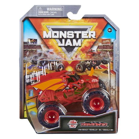 Monster Jam, Official Bakugan Dragonoid Monster Truck, Die-Cast Vehicle ...