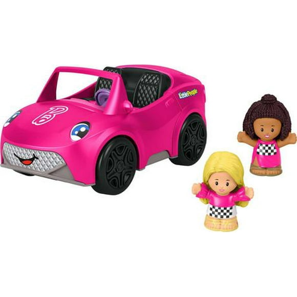 Fisher Price Little People Barbie Convertible - English Version, Ages 1.5-5
