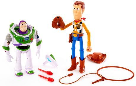 Toy Story Woody and Buzz Lightyear Arcade 2-Pack Action Figures ...