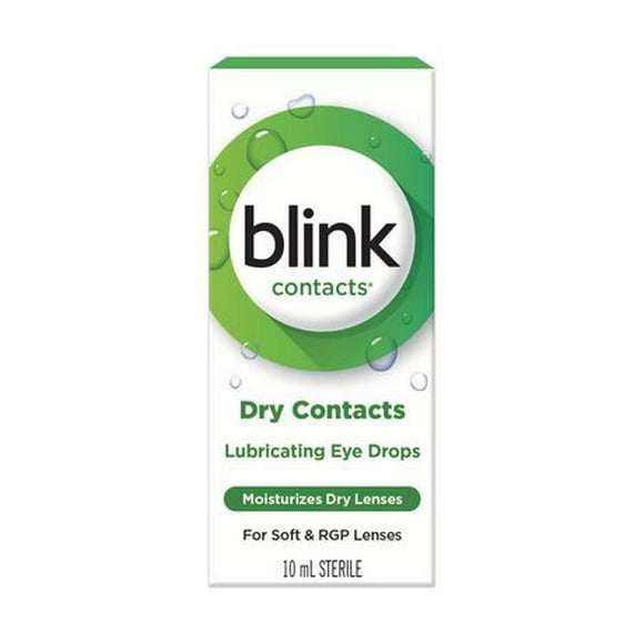 Blink Lubricating Contact Lens Drops, 10 mL