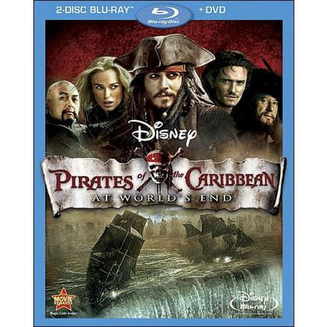 Pirates Of The Caribbean: At World's End (3-Disc) (2-Disc Blu-ray + DVD)