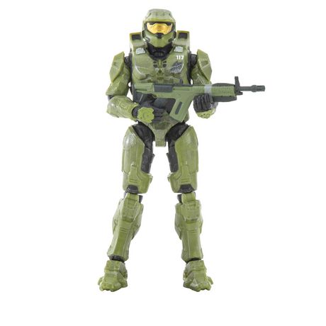 Halo Figure - Master Chief with Commando Rifle & Grapleshot | Walmart ...