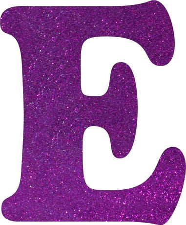 Elmer's Glitter Foam Letter E | Walmart Canada