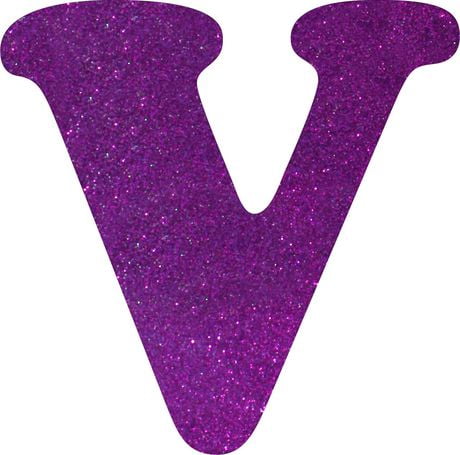 Elmer's Glitter Foam Letter V | Walmart Canada