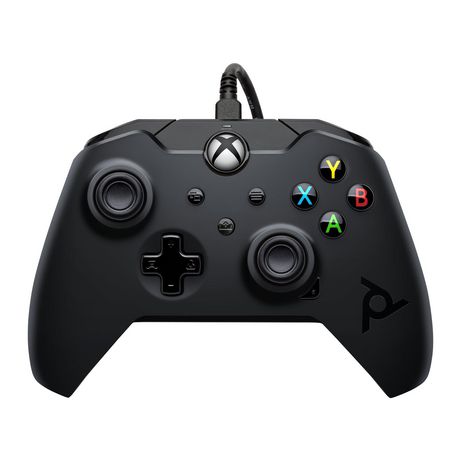 PDP Gaming Wired Controller: Raven Black - Xbox Series X|S, Xbox One ...
