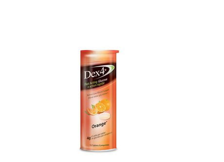 dex4 glucose tablets orange