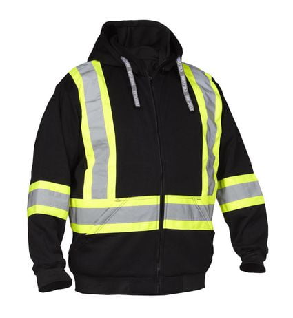 Forcefield Force Field Hi-Visibility Safety Detachable Hoodie | Walmart ...