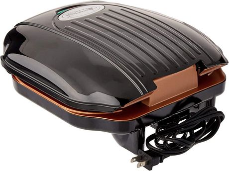Gotham Steel Low Fat Multipurpose Sandwich Grill with Nonstick Copper Coating! 