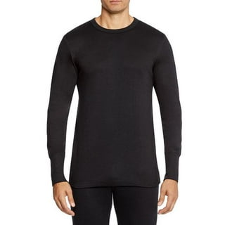 American Casual Thermal Underwear for Men, Mens Long Johns Set Fleece Lined  Long Sleeve Thermals Black, Black, Medium : : Clothing, Shoes &  Accessories