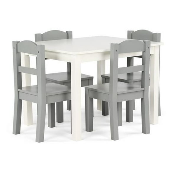 Humble Crew Kids Table and Chair Set (4 Chairs Included)