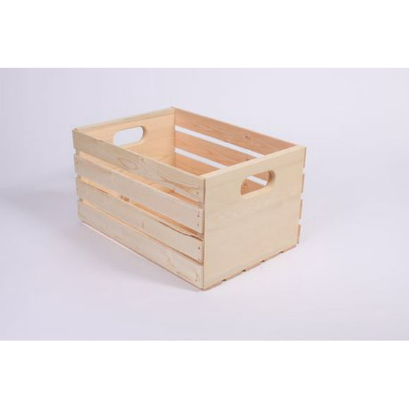 Shelve it 18" Wood Crate, Wood Crate