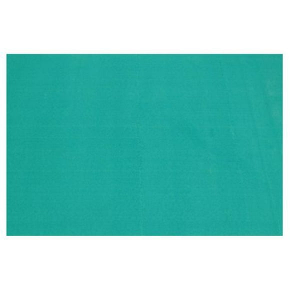 Tapis KD rectangle amusant pour enfant Turquoise nylon
