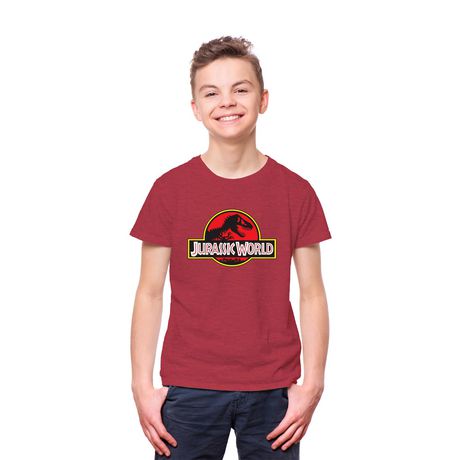 Boys Jurassic World Logo Short Sleeve T-Shirt | Walmart Canada
