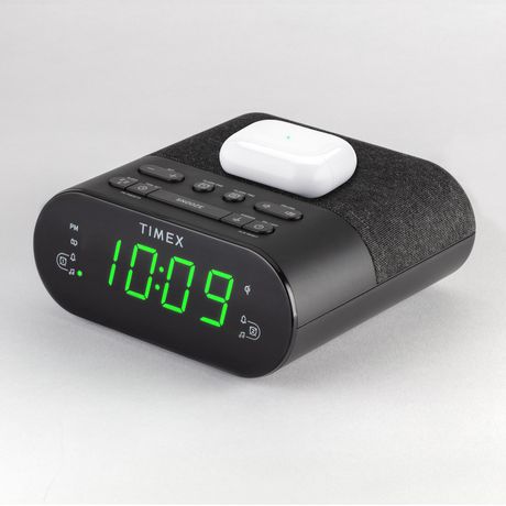Usb Charging Fm Alarm Clock Radio, Wireless Alarm Clock Radio