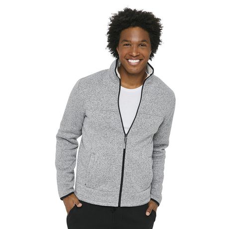 George Men's Mock Neckline Fleece Sweater | Walmart Canada