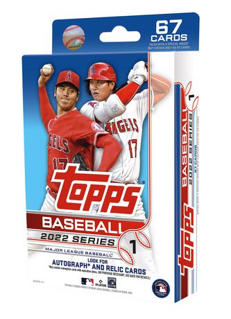 2022 Topps Series 1 MLB Baseball Hanger Box. Baseball Cards