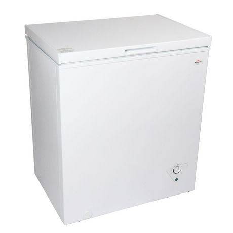 Koolatron 5.0 cu ft Compact Chest Freezer, Manual Defrost (155L), White