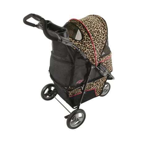 pet gen7pets stroller promenade cheetah walmart
