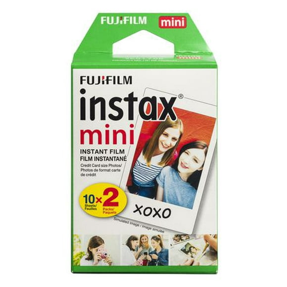 FUJIFILM CANADA INC Fujifilm Instax Mini Twin Pack Instant Film., Instax Mini Film 20 EXP
