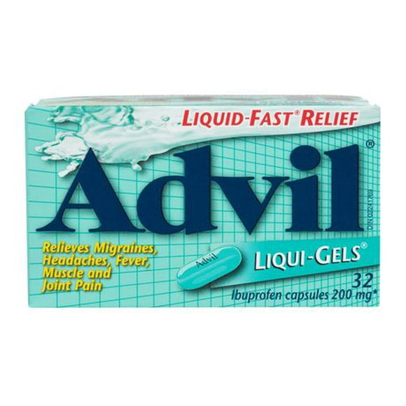 Advil Gels Liquides 32 32 x 200 mg