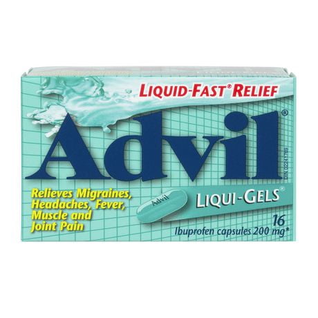 Advil Liqui Gels 16's, 16 x 200mg