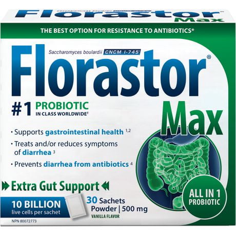 Florastor Max Probiotic, 30 sachets