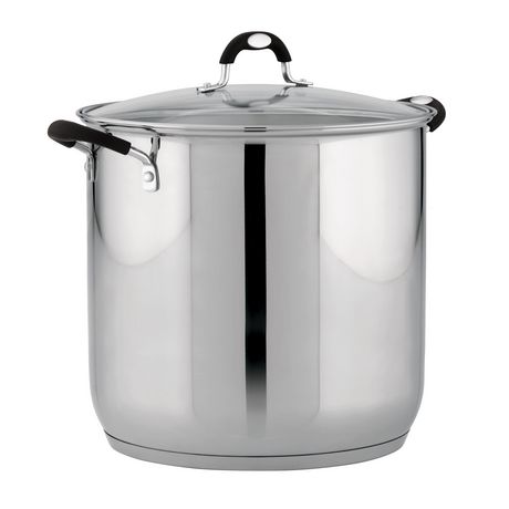 Tramontina 22 Qt Stainless Steel Covered Stock Pot - Walmart.ca