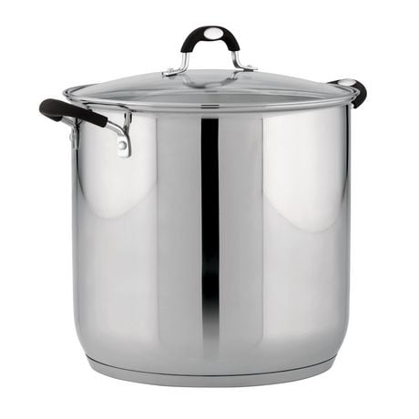 Tramontina 22 Qt Stainless Steel Covered Stock Pot