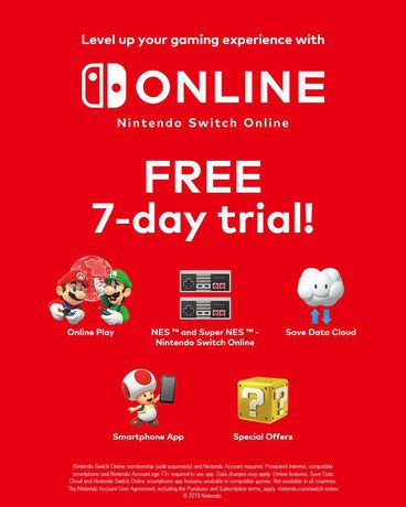 nintendo switch online free year
