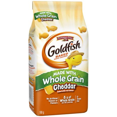 Goldfish® Cheddar Crackers made with Whole Grain | Walmart Canada