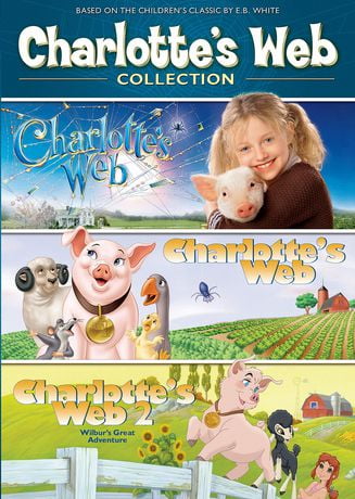 charlottes web 3 pack charlottes web 1973 charlottes web 2 charlottes web 2006 bilingual walmart canada