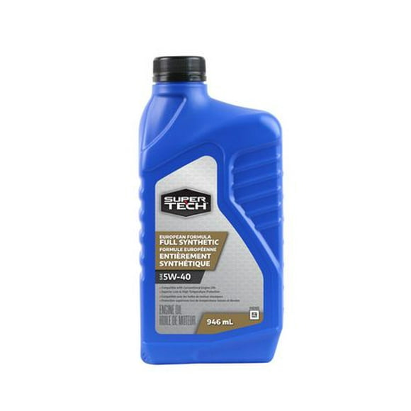 Super Tech Full Synthetic 5W40 Motor Oil, 946 ML