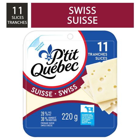 Tranches naturelles suisses P'Tit Québec 240g 240g