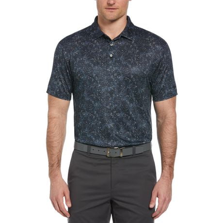 Ben Hogan Men's All-Over Confetti Print Golf Polo Shirt, Ben Hogan Men's Golf Polo