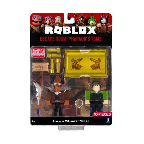 Roblox Action Collection- Escape Room: Pharaoh's Tomb Game Pack [Includes Exclusive Virtual Item]