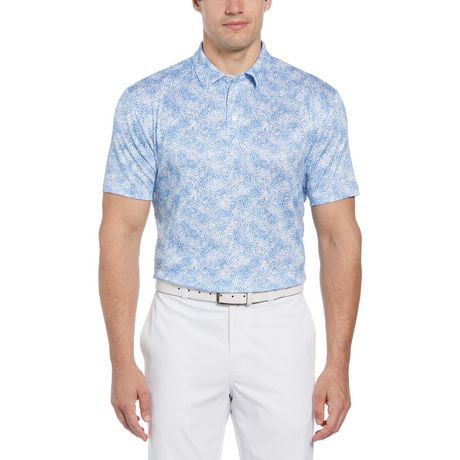 Ben Hogan Men's All-Over Confetti Print Golf Polo Shirt, Ben Hogan Men's Golf Polo